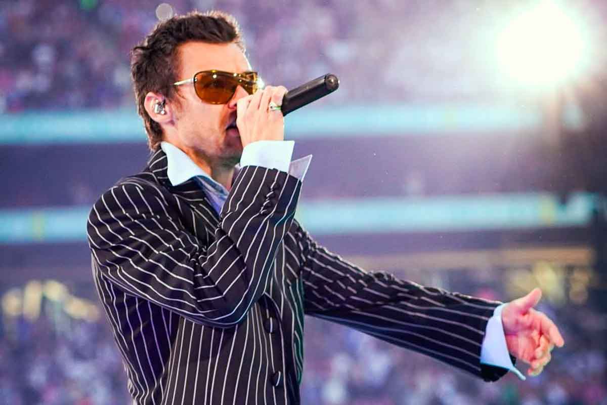 Harry Styles live a Wembley