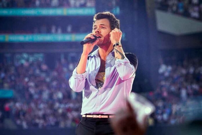 Harry Styles live a Wembley