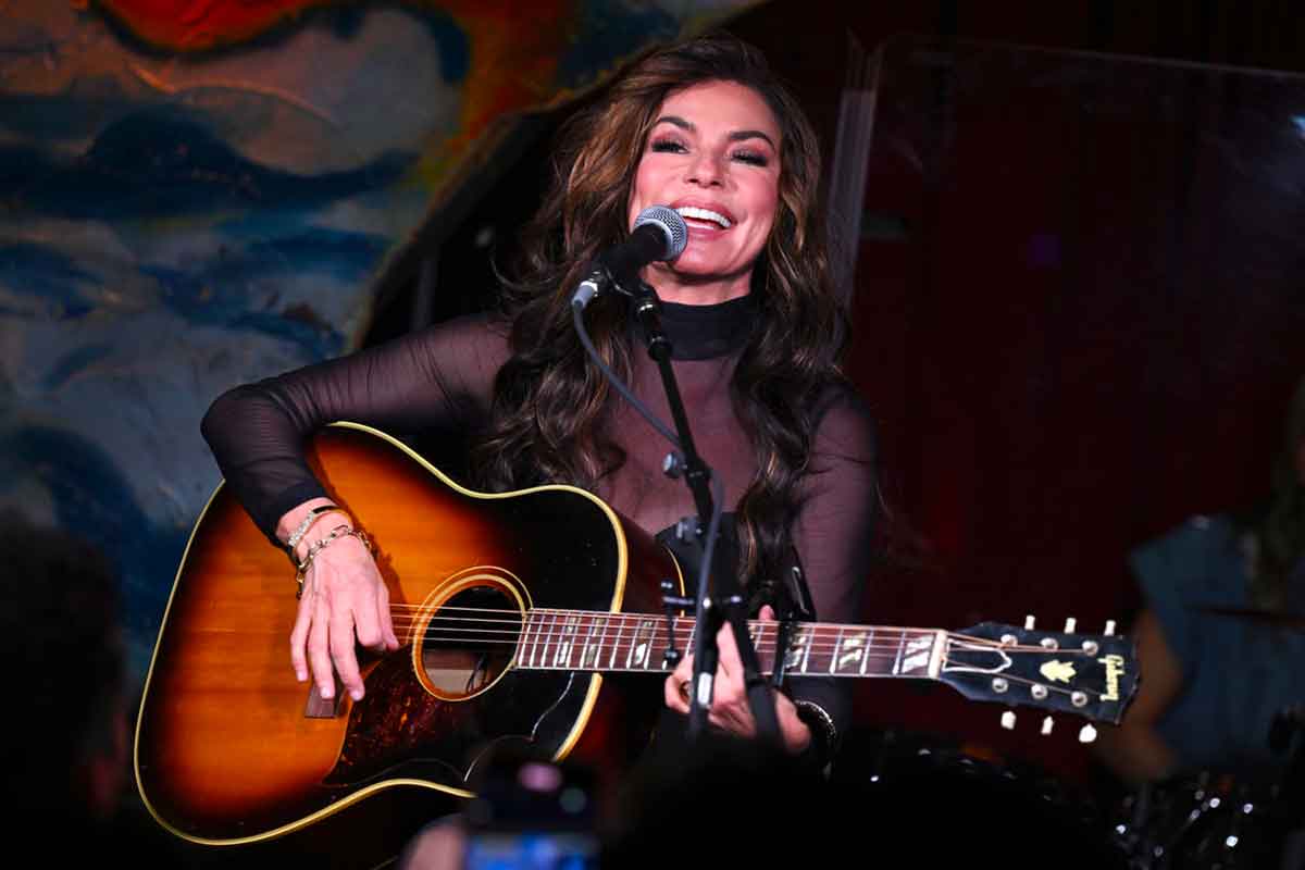 Shania Twain live a Wembley