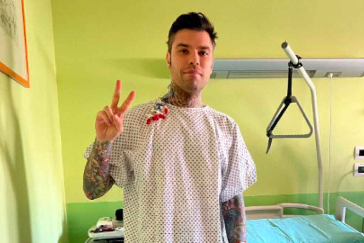 Fedez, in ospedale