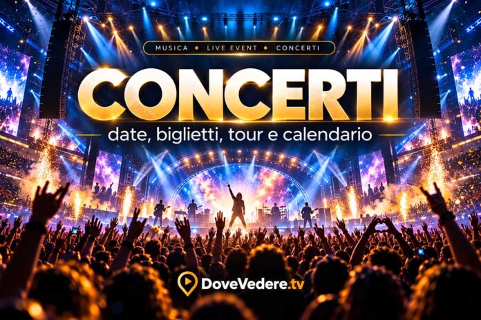 Concerti In Italia, cover