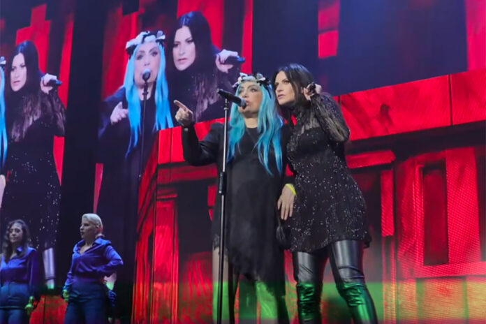 Laura Pausini e Loredana Berté